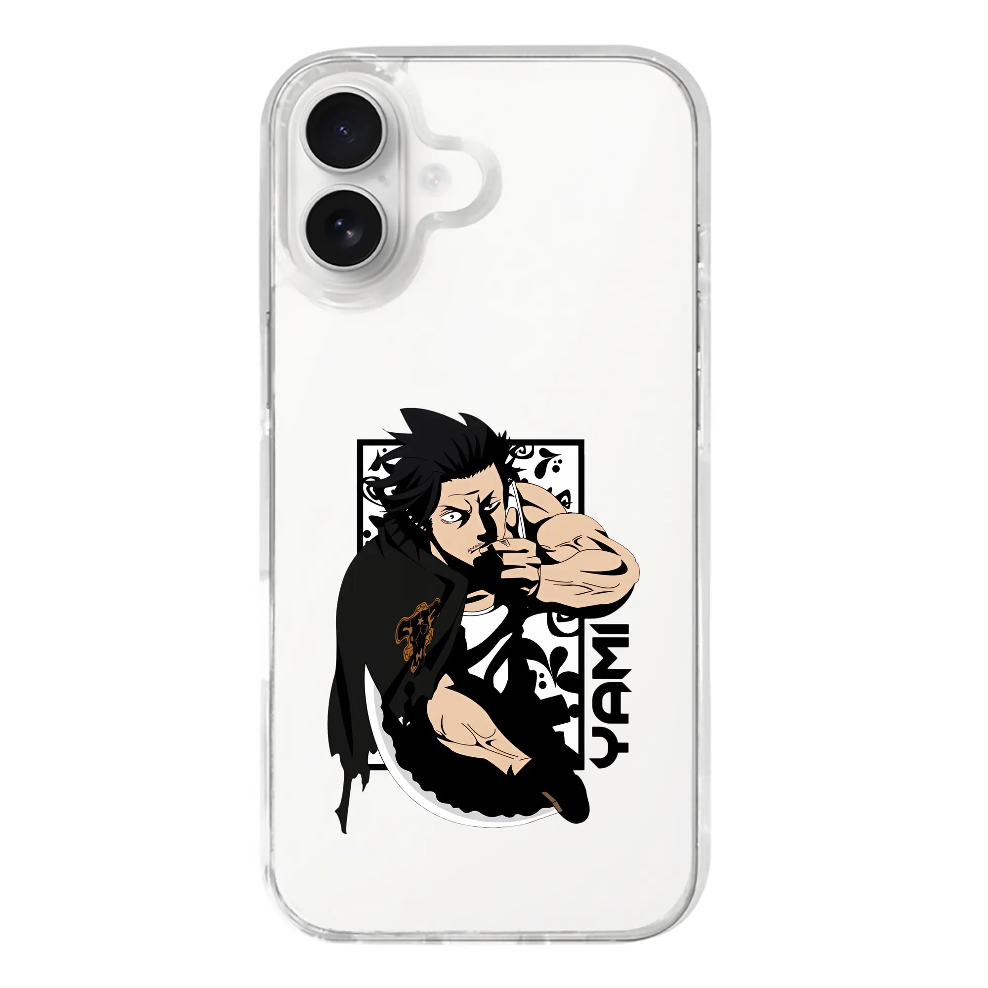 ブラッククローバー グッズ ヤミ・スケヒロ - iPhone 17シリーズ 透明スマホケース – 薄型・耐衝撃・精密フィット保護カバー